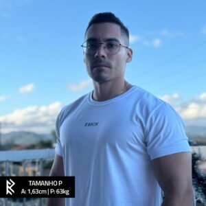 CAMISETA MALHA FRIA BRANCA | BROK ESSENTIALS